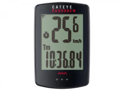 CATEYE Cyklopočítač CAT Padrone + (PA110W) (černá) CATEYE Cyklopočítač CAT Padrone + (PA110W) (černá)