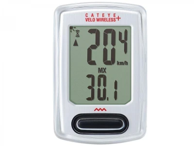 CATEYE Cyklopočítač CAT Velo Wireless + (VT235W) (bílá) CATEYE Cyklopočítač CAT Velo Wireless + (VT235W) (bílá)