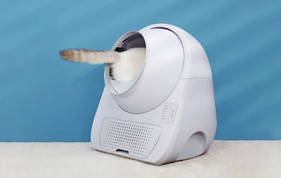 CatLink Scooper Young Version šedá inteligentní samočisticí kočičí toaleta