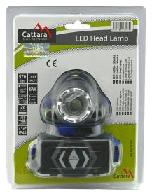 Cattara Čelovka LED 570lm ZOOM