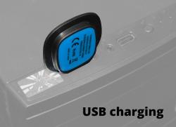 Cattara Čepice ARMY s LED svítilnou USB nabíjení