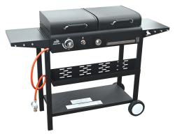 Cattara Gril DOMINO 2in1 plyn/dřevěné uhlí