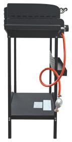 Cattara Gril DOMINO 2in1 plyn/dřevěné uhlí