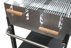 Cattara Gril na dřevěné uhlí FIESTA 95x60cm