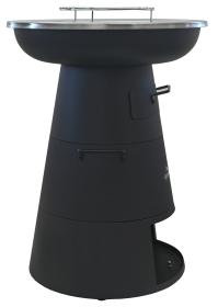 Cattara Gril na dřevěné uhlí PLANCHA MOON 58,5 x 83cm