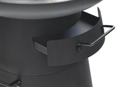 Cattara Gril na dřevěné uhlí PLANCHA MOON 58,5 x 83cm