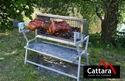 Cattara Gril PIGLET s elektrickým rožněm
