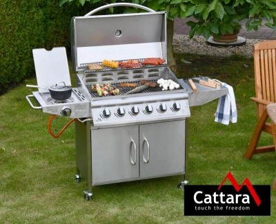 Cattara Plynový gril MANHATTAN pojazdný