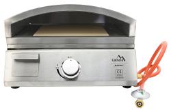 Cattara Gril plynový NAPOLI stolní + pizza pec + grilovací deska