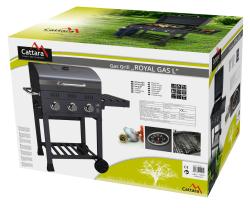 Cattara Gril plynový ROYAL GAS L litinový rošt