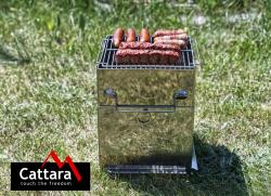 Cattara Gril vařič na dřevo CUBE skládací