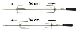 Cattara Grilovací jehla 84-94cm 8mm/6mm