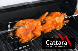 Cattara Grilovací jehla 84-94cm 8mm/6mm
