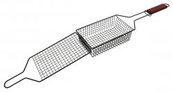 Cattara Grilovací koš 23x14x7cm