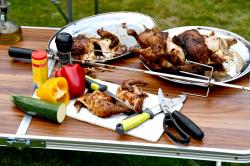 Cattara Grilovací nože sada 4+1+1