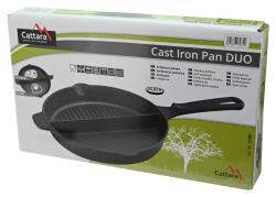 Cattara Grilovací pánev DUO LITINA 25cm