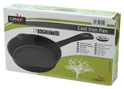 Cattara Grilovací pánev s držadlem LITINA 16cm