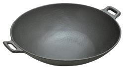 Cattara Grilovací pánev WOK LITINA 31cm Cattara Grilovací pánev WOK LITINA 31cm