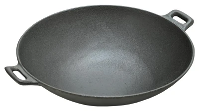 Cattara Grilovací pánev WOK LITINA 31cm Cattara Grilovací pánev WOK LITINA 31cm