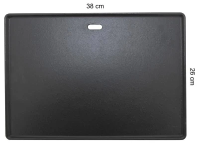 Cattara Grilovací plát 26x38cm LITINA