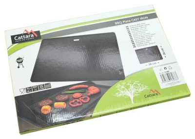 Cattara Grilovací plát 26x38cm LITINA
