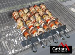 Cattara Grilovací sada na špízy velká, 43cm, 6ks