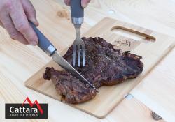 Cattara Grilovací steakový příbor SHARK 24 cm