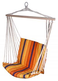 Cattara Houpací síť k sezení 95x50cm červeno-oranžová Cattara Houpací síť k sezení 95x50cm červeno-oranžová