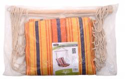 Cattara Houpací síť k sezení 95x50cm červeno-oranžová