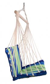 Cattara Houpací síť k sezení 95x50cm modro-zelená