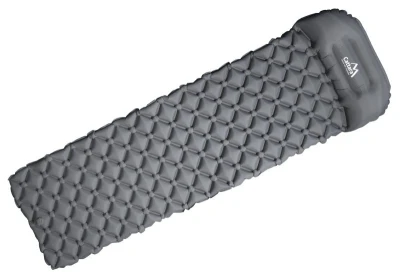 Cattara Karimatka nafukovací CRYSTAL 195x58x5cm šedá Cattara Karimatka nafukovací CRYSTAL 195x58x5cm šedá