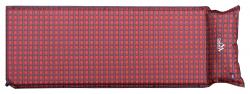 Cattara Karimatka samonafukovací 190x60x3,8cm s polštářem KILT červená