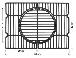 Cattara Litinový rošt (ke grilu ROYAL CLASSIC 13040)