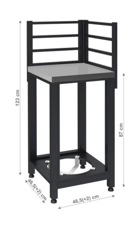 Cattara Modul rohový TORINO 3 pro venkovní kuchyň 47x47x123cm