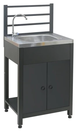 Cattara Modul stůl s dřezem TORINO 1 pro venkovní kuchyň 60x47x123cm Cattara Modul stůl s dřezem TORINO 1 pro venkovní kuchyň 60x47x123cm