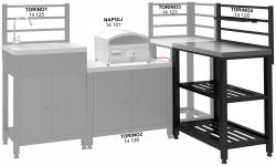 Cattara Modul stôl TORINO 4 pre vonkajšiu kuchyňu 80x47x123cm
