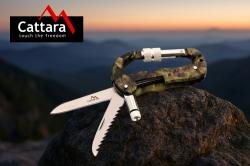 Cattara Multifunkční nůž-karabina KAMU 3v1