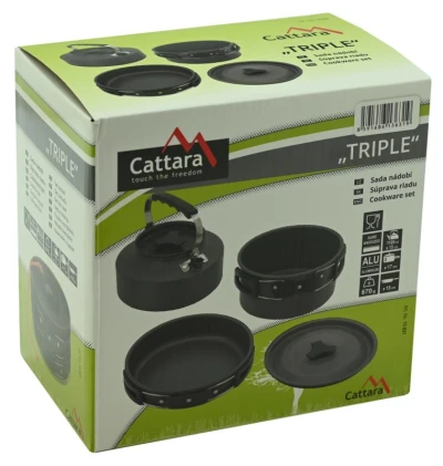 Cattara Nádobí TRIPLE sada 3ks