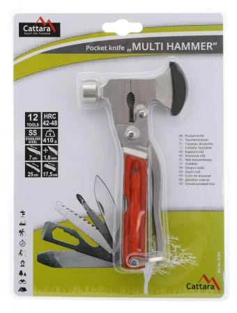 Cattara Nôž MULTI HAMMER 18cm