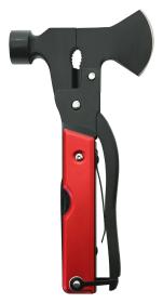 Cattara Nůž MULTI HAMMER 18cm červený