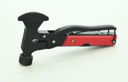 Cattara Nůž MULTI HAMMER 18cm červený
