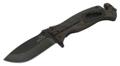 Cattara Nůž zavírací BLACK BLADE s pojistkou 21,7cm Cattara Nůž zavírací BLACK BLADE s pojistkou 21,7cm