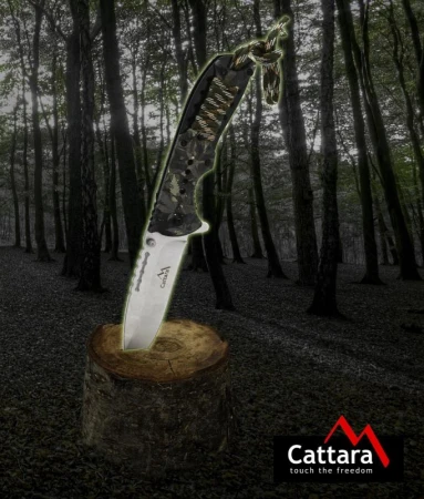 Cattara Nôž zatvárací CANA s poistkou 21,6cm