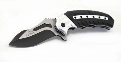 Cattara Nůž zavírací COBRA 20cm s pojistkou stříbrná-černá