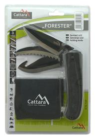 Cattara Nůž zavírací FORESTER 3in1 21cm