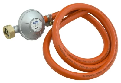 Cattara Plynový regulátor tlaku 30mbar EN16129 - sada 1,5m hadice