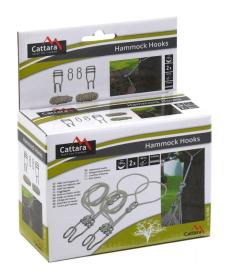 Cattara Sada pro zavěšení houpací sítě (VÝPRODEJ)