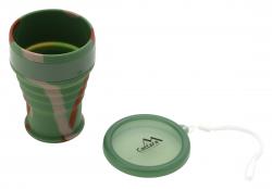 Cattara Silikonový skládací kelímek ARMY 350ml Cattara Silikonový skládací kelímek ARMY 350ml