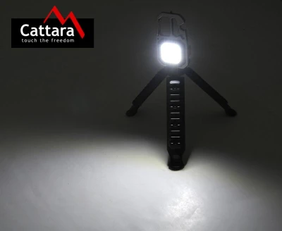 Cattara Svítilna COB 600lm MULTI TRIPOD se stojánkem