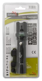 Cattara Svítilna kapesní LED 150lm ZOOM 3 funkce
